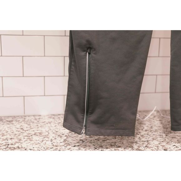 Nike Grey Dri-Fit Stretch 1/4 Zip Ankle Athletic Sweatpants Mens Size Large - Picture 8 of 9